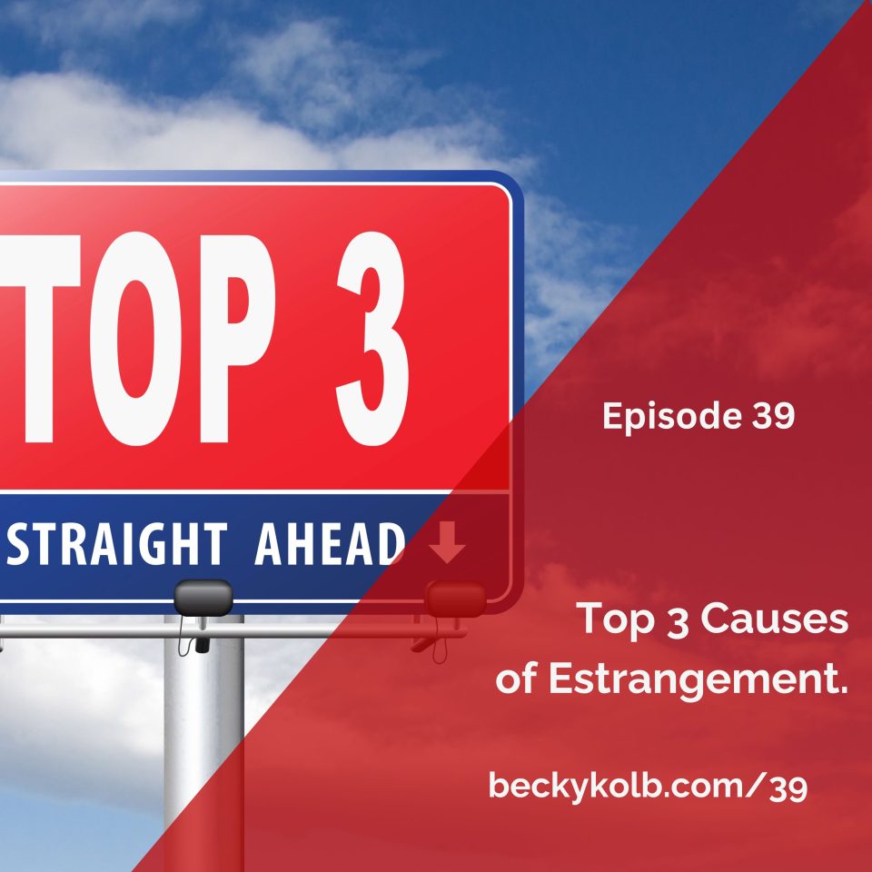Top 3 causes of estrangement today