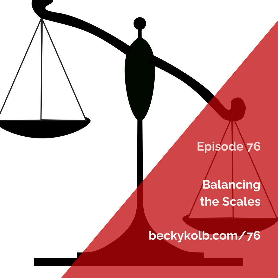 Balancing the scales in estrangement