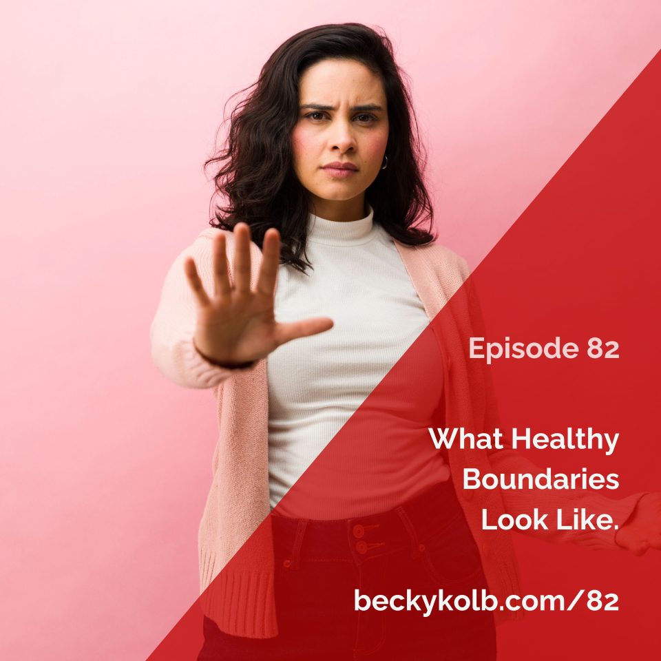 What healthy boundaries look like in estrangement